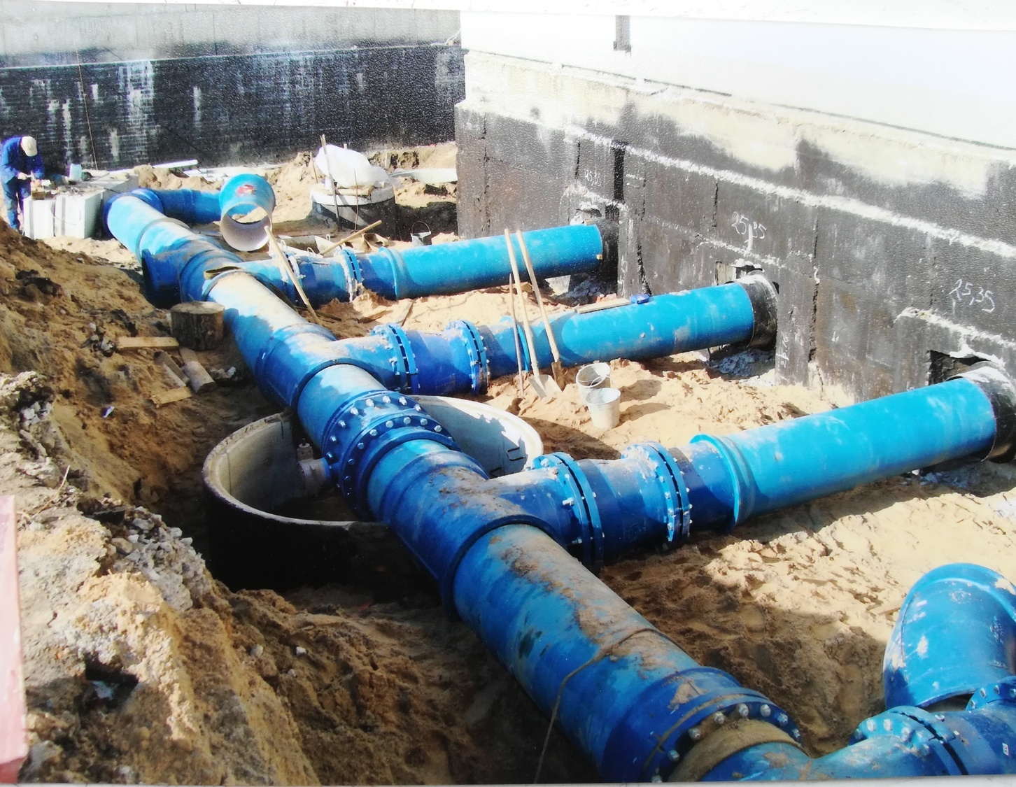 ОБВЯЗКА СЕТЯМИ ГОРОДСКИХ ВОДОПРОВОДНЫХ СТАНЦИЙ